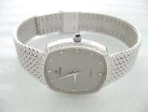 West horse table woven chain Swiss quartz men watch one bracelet gentleman watch vintage cyma