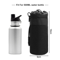 Outdoor water bottle bag portable water Cup bag male tactical molle water bottle bag small childrens water bottle cover cross body protective cover