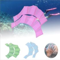 Childrens swimming training hand webbed breaststroke aid training device freestyle artifact palm paddling board silicone web
