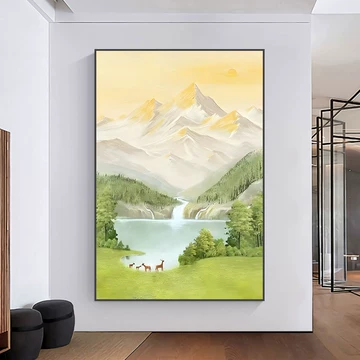 日照金山风水画-日照金山风水画促销价格、日照金山风水画品牌- 淘宝