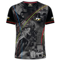 Summer Isle of Man TT Series commemorative version quick-drying locomotive short-sleeved motorcycle racing T-shirt motorcycle suit men