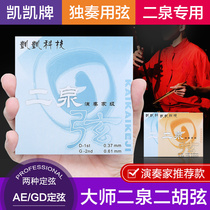 Majors Class Kekai GD Professional Erquan Erhu String II Quanqin String GD Erquan String Kaikai Technology sound quality muddy