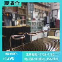 Cup washer Bar automatic cup pusher Hand punch rack set Cup washing equipment Coffee shop special cleaner Stainless steel