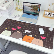Heated mouse pad heating pad office computer table pad desktop warm students writing warm hands Super Large warm table pad