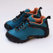 Mile outdoor shoes women hiking shoes mens autumn and winter waterproof non-slip hiking shoes breathable cross-country sports shoes mountain climbing shoes