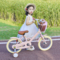 Permanent childrens bicycle girls 3-6 years old and older childrens bicycles 14-16 inch baby girls bicycles