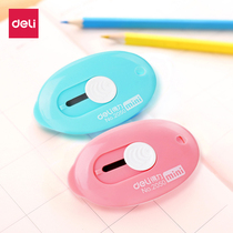 Dali stationery mini candy color opener knife demolition express utility knife mini convenient and safe utility knife