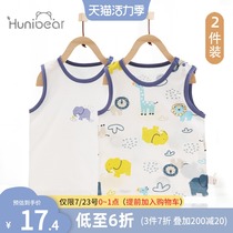 Baby vest pure cotton summer suspender top Mens underwear undershirt Baby girl summer thin t-shirt Infant clothes