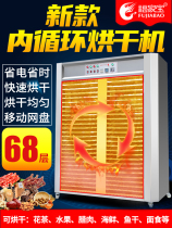 Food dryer Sausage bacon herbal tea baking pushable tray rack Professional commercial hot air circulation baking machine
