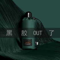 Titanium silver shading umbrella ultra strong sun protection UV light rain and rain dual-use small portable mini sun umbrella UPF50 