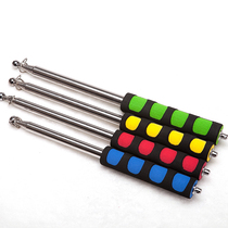 Pointer guide flagpole 1 2 meters 1 6 meters 2 meters stainless steel ruler telescopic teacher special teaching stick stick stick pendant