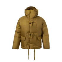 Li Ning down clothes mens 2021 Winter new insights walking show Warm Light And Light Casual Short Jacket AYMR485
