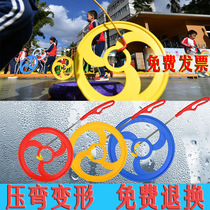 Kindergarten hand push iron ring thick round children Hot Wheel iron ring adult 80 after nostalgic rolling ring toy iron ring