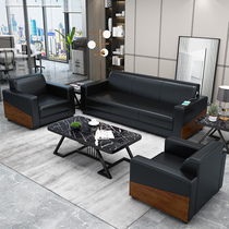 Business Office Sofa Brief Modern Reception Room Casual Talks Office Sofa Business Tea Table Composition Suit