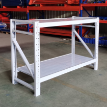 Shelf Racks Multifunction Home Two Floors Adjustable Light Small Shelving Express Warehousing Steel Racks