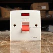 Household air conditioner 86 curved frame switch 30A electric water heater New Air Conditioner 220V switch with light