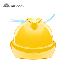 Weiguang abs national standard VT high-strength breathable helmet male construction site State Grid project summer labor protection helmet