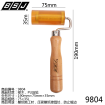 New Pint Doctors Wall Paper Tool Flat Seam Wallpaper Press Wheel Stainless Steel Bearing Clingangle Yang Corner PU