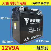 Motor tricycle dry battery 12N9-4B-1 Zongshen 150 Futian 175 Loncin 200 Prince 12512v9a