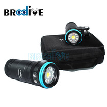 Weefine smart 2300 lumens Diving tg5 black card Photography Photo fill light Flashlight Video light