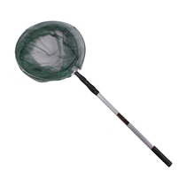 Aluminum alloy Folding Transcript fishing Transcripts Fishing Nets Fishing Nets Fishing Gear Fishing Supplies Telescopic Little Crucian