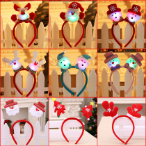 Christmas decorations childrens gifts small gifts dress hair hoop headwear snowman antlers head hoop hat accessories