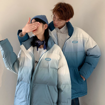 Fried street roora lovers winter clothing 2021 New ins trend Chinese New Year cotton padded loose bread jacket