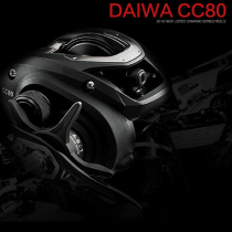 DAIWA water drop wheel CC80 fishing thread wheel road Asian wheel red black spider metal fishing ship long shot