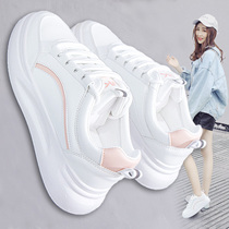 Autumn and winter plus velvet small white shoes female 2021 New Wild leisure warm cotton shoes explosion student sports shoes