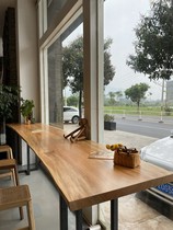 Window Modern bar Table One-piece household high-legged table Single counter Drink small bar Mini drink balcony