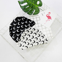 Wave resistant YM03 small crescent female swimming cap silicone swimming waterproof cloth hat new sport