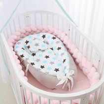 Baby bed in bed in crib newborn bed moving bionic uterus anti-pressure outdoor portable bed