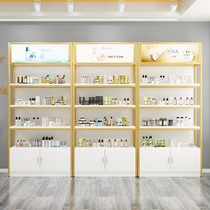 Cosmetics display cabinet beauty salon products display cabinet skin care products nail sample shelf display rack multi-layer storage rack