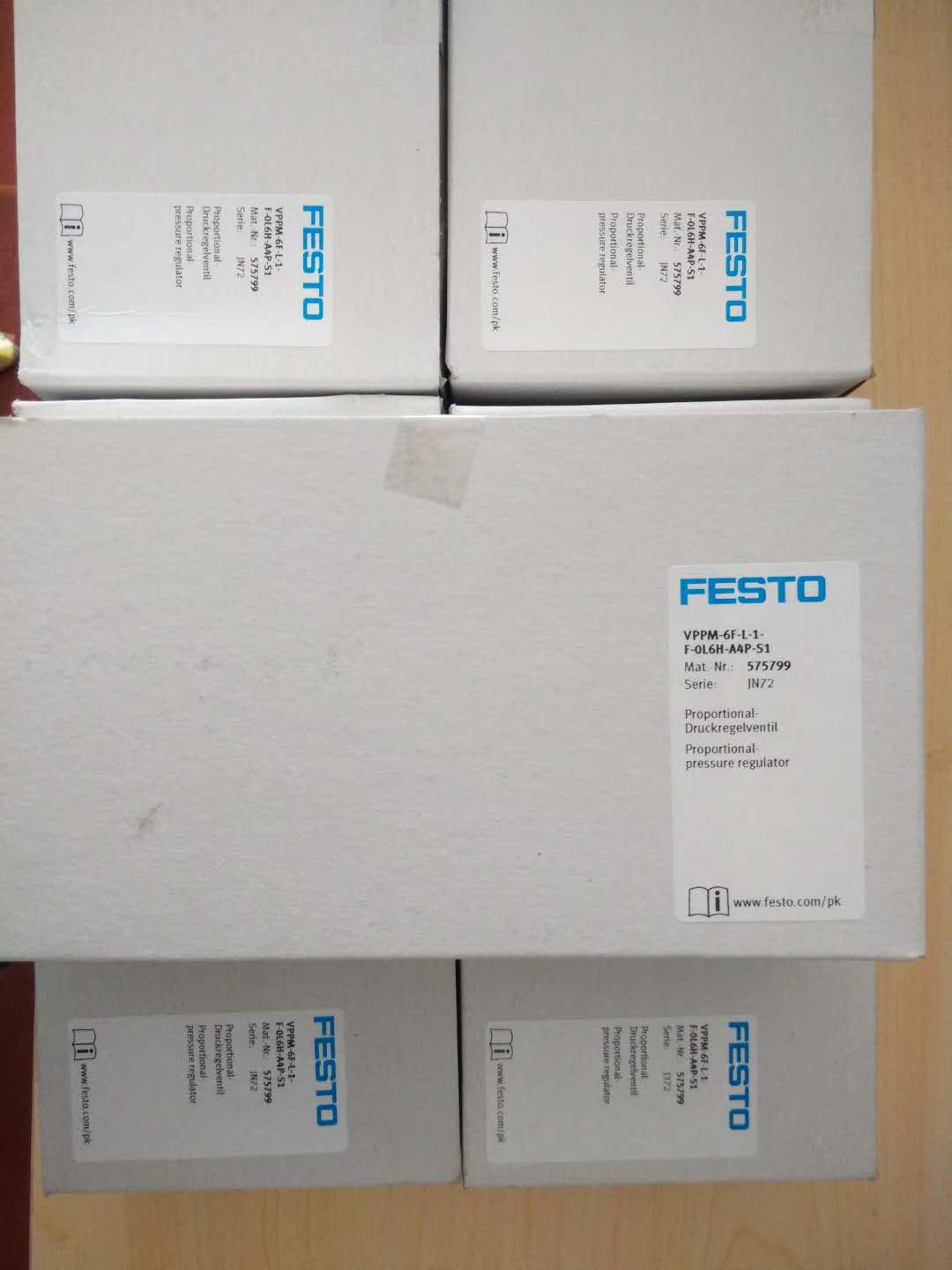 FESTO proportional valve VPPM-6F-L-1-F-0L6H-A4P-S1 new original