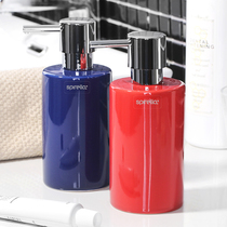 SPIRELLA simple creative fashion ceramic hand sanitizer soap dispenser detergent lotion press bottle