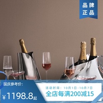 Spot) Danish imported GEORG JENSEN GEORG JENSEN champagne chilled barrels stainless steel wine sets