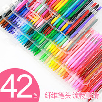 Touch mark Water-based fiber pen Hand account pen Special stationery supplies Color gel pen Note pen Cute super cute creative water-based pen Student supplies water pen color pen pen