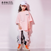 Girl Hip Hop Street Dance Play Out Suit Children Jazz Dance Dress Rehearsal for less Children Games Banquerade Chauer