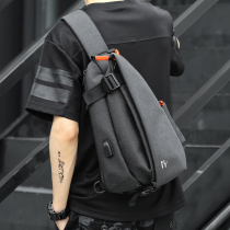 Shoulder Bag Mens Sports Chest Bag Mens Satchel Casual Shoulder Bag Mens Bag Korean Fashion Trend Function Crosspack