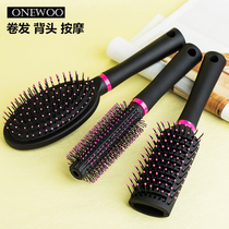Curly hair comb household air cushion airbag massage comb ribs comb inner buckle shape hairdressing plastic cylinder roll comb children