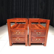 Solid Wood large board bracket cabinet foot walnut ocamba flower log single draw double draw tea table base drawer table leg