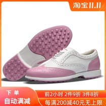 Golf shoes ladies shoes non-slip fixed studs waterproof light sports shoes soft bottom breathable practice