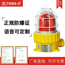 TG-BBJ explosion-proof voice sound and light alarm 24V220V explosion-proof warning light 110 dB flash alarm light