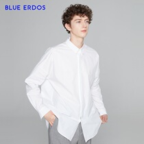 BLUE ERDOS mens wear 21 autumn and winter New simple fashion comfortable white shirt men