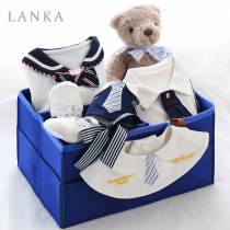 Newborn gift box gift bag practical baby set winter spring and autumn gift box full moon gift 100 days baby clothes