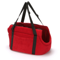 Pet Handbag Small Dog Pooch Single Shoulder Diagonal Satchel With Bag Winter Warm Teddy Kitty out portable bag