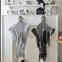 Halloween night props skeleton decorations bar ktv horror scene arrangement dress up small pendants hanging ornaments