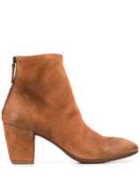 5 fold Marsèll 2021 round head wear sleeve zipper suede leather and ankle boots