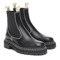 PROENZA SCHOULER 2021 Black Leather Ladies and Ankle Boots