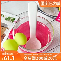 Japanese Likhir Porridge cooking food supplement bowl baby glass baby rice paste spoon tableware set